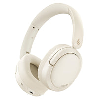 Edifier W800BT Pro BT 5.4 Hi-Res Audio Hybrid Active Noise Cancelling and Foldable Wireless Over-Ear Headphones - Ivory-Hybrid Active Noise Cancellation reduces distractions by up to –44dB for immersive listening