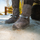 Impacto Bigfoot Full Boot Overshoe Ice Traction - Large - Men 9-10.5/Women 11-12.5 - Black - 1 Pair-Superior traction and overall protection from the winter elements
