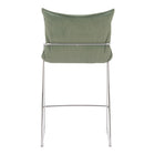 Zuo Pola Counter Stool - Green-3 year limited warranty