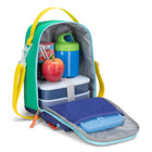 Roots Insulated Lunch Bag - 7L - Green Navy -2-Year Limited Manufacturer Warranty