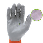 Atlas Gardening Smooth Nitrile Glove - Fuchia/Purple/Green/Orange - Small - 4 Pack-Ergonomic design hand mold that replicated the natural curvature of the hand