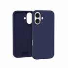 Blu Element Silicone Compatible with MagSafe Case for iPhone 17 - Navy-Microfibre lining to prevent scratches