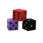 Koplow Games Foam Spot Dice - 1"- Assorted Colours - Bag of 50 -Assorted colours
