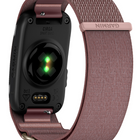 Garmin CIRQA Smart Band - Size L/XL - Mauve-Advanced sleep tracking: get a sleep score and personalized coaching for how much sleep you need and how you can improve. even keep track of different sleep stages and naps: and see key metrics, such as HRV status and skin temperature, to better understand your health. Plus, with the sleep alignment feature, see how aligned you are to your circadian rhythm, and your sleep consistency