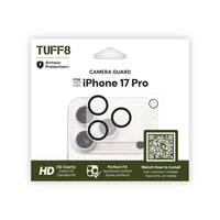 TUFF8 Camera Guard for iPhone 17 Pro-Camera Lens Protection: Shield the lens from scratches and damage