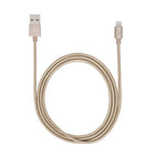iStore Sync & Charge Lightning Cable, Gold-Sync & Charge