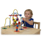 Melissa & Doug Classic Toy Bead Maze -3 brightly coloured wire tracks