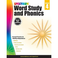eBook: Spectrum 704607-EB Spectrum Word Study and Phonics - Grade 4-You will receive two emails: one confirming your entire order, and one with a "Download Software" buttonYou can download immediately or return to your email to download later