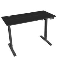 Mount-It! Compact Electric Standing Desk with 40" Table Top - Black-Ideal for home offices, apartments, or dorm rooms, the compact 40" tabletop offers the perfect balance of functionality and style