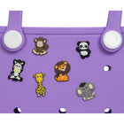 Merangue Small Charms - Animals - 6 Pack-Perfect for decorating bags, keychains, and crafts