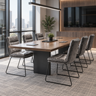 Homy Casa Upholstered Guest/Reception Chairs - Distressed Grey Suede Fabric - 2 Pack-Distressed Grey Fabric: Soft upholstered finish with a refined, vintage-inspired look