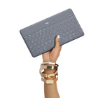Logitech Keys-To-Go Bluetooth Keyboard for iPhone, iPad, and Apple TV - Stone-Comfortable, soft keys type silently so you and the people around you can focus on working or learning without distractions