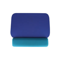 DAC Mouse Pad With Palm Support-Blue/teal