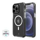 AXS PROShield Plus MagSafe Compatible Drop-tested Clear Case for Apple iPhone 13 Pro Max - Black-Anti-UV material offers a crystal clear design
