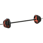 Soozier 44 lb Adjustable Barbell Weight Set-44 lb (20 kg) weight in total 