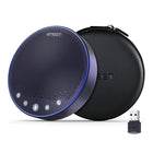 EMEET OfficeCore M3 Battery-Powered USB/Bluetooth Speakerphone-VoiceIA - voice enhancement, noise cancellation, full duplex