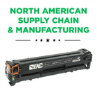 CIG HP 125A Remanufactured Toner Cartridge - Standard Yield - Black-2-year warranty with 100% performance guarantee