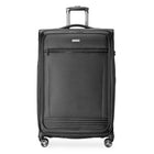 Ricardo Beverly Hills Avalon Softside 28" Large Upright Check-In Spinner - Black-100% rPET exterior fabric and interior lining — Made from recycled plastic bottles to help reduce environmental waste.
