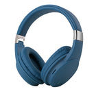 Basic Tech Wireless Over The Ear Foldable Headphones - Sea Blue-Deep bass