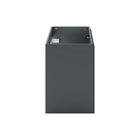 Modway Bryn 30" Wall-Mount Bathroom Vanity - Grey-Soft-Close Doors