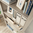 Sauder Arch 5-Shelf Bookcase - Chalked Chestnut-Dimensions: 33-3/4" W x 13-1/4" D x 73-1/8" H