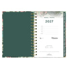 Blueline Weekly/Monthly Planner - 8" H x 5" W - Verdant Design - English-Includes reference calendars