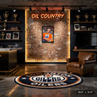 Connor Mcdavid Edmonton Oilers Goal Celebration Close-up - Framed Canvas - 22" x 31"-Finished size: 22.5x31.5