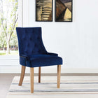 Modway Pose Performance Velvet Dining Chair - Navy-Performance Velvet Upholstery