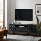 Modway Samos 59" TV Stand - Black-2 Push-to-Open Doors
