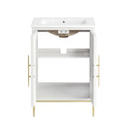 Modway Awaken 24" Bathroom Vanity - White-9