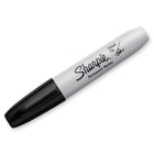 Sharpie Permanent Marker - Chisel Tip - Black - 2 Pack-Anti-roll barrel design. Permanent.