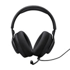 JBL Quantum 100 M2 Wired Over-Ear Gaming Headset-Play even longer with comfortable, breathable fabric ear cushions