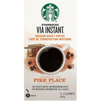 Starbucks VIA Instant Pike Place - 8 Pack-Instant and Microground Coffee