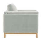 Modway Roscoe Fabric Armchair - Mist-Non-Marking Foot Caps