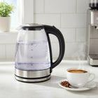 JS Gourmet 1.8 L Glass Electric Kettle-Rapid boil