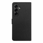 Blu Element Folio Case 2-in-1 for Galaxy S26+ - Black-Premium hand-stitched semi-soft feel material