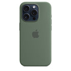 Apple Silicone Case with MagSafe for iPhone 15 Pro - Cypress-Colour: Cypress