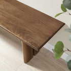 Modway Amistad 58" Wood Bench - Walnut-5