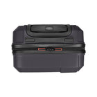 Swiss Mobility QUAD 21.5" ABS/PC Hardside Carry-on Luggage - Black-Lined interior with dividing panel, practical pockets and tightening straps to keep content organized and in place