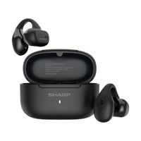 Sharp HP-TW45 Earclip Open-Ear True Wireless Earbuds-Play time: 15 hours