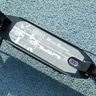 Qaba Foldable Kids Kick Scooter with 4 Adjustable Heights - Black-Easy fold mechanism for transport and storage 