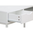 Simply Writing Desk - White-Easy assembly