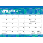Plato Large Print 2026 Calendar Desk Pad - 15.5" x 11"-Mini Calendars - Small reference calendars on every page provide easy, yearlong view