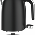 Salton NuRetro Digital 1.7 L Kettle - Midnight Black- 360° swivel base and cordless design allow for easy placement.