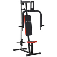 Soozier Chest Fly Machine and Chest Press Station-Chest press and butterfly machine targets upper body muscles