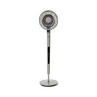 Danby 9" Whisper Quiet 9-Speed Circulator Fan with Remote - Grey-Dual blade 9-inch pedestal circulator fan