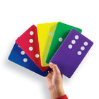 Learning Resources Jumbo Foam Dominoes-Lightweight soft foam allows for quiet individual or group activities and game play, use for sorting, patterning, arithmetic, fractions and logic problems
