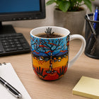 Oscardo Remember by John Rombough Porcelain Mug - 485ml-Includes Gift Box - Specially designed box with artist’s profile and artwork story