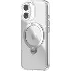 Torras Ostand Q3 Spin Series Case for iPhone 17 - Clear-10FT Adventure Ready Protection. 2X Tougher Than Military-Grade (MIL-STD-810H) Drop Standards. Beyond military standard protection Patented ShockMAT impact cushioning Raised camera lip and screen bezel