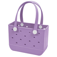 Merangue Small EVA Travel Tote - Lilac-Spacious & lightweight – small size (28 x 21 x 11 cm) with ample storage space